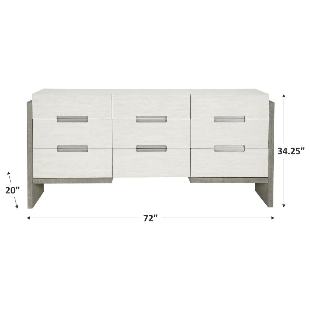 Bernhardt Foundations Dresser in Linen and Light Shale, , large