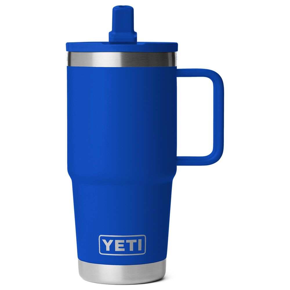 YETI Rambler 20 Oz Travel Straw Mug with Color-Matched Straw Lid in Royal Blue, , large