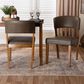 Baxton Studio Montreal Side Chair in Dark Walnut (Set of 2), , large