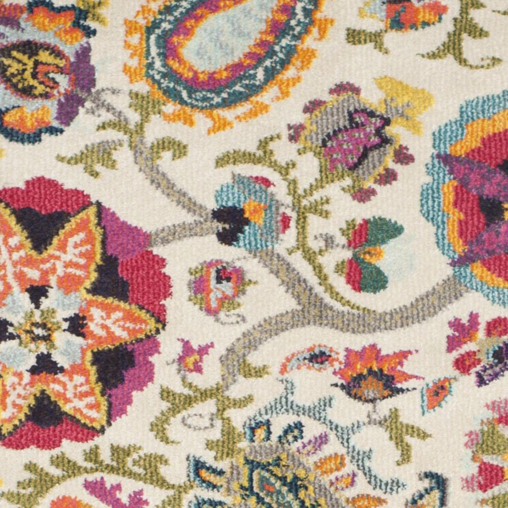 Safavieh Monaco MNC229A-212 2&#39;2&quot; x 12&#39; Ivory/Multi Runner, , large