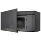 LG 2 Cu. Ft. Over-The-Range Microwave Oven in PrintProof Black Stainless Steel, , large