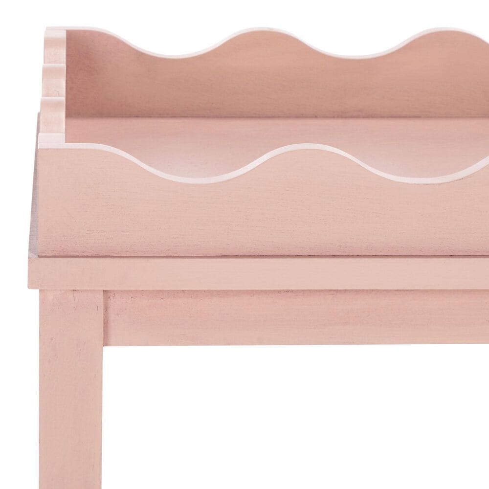 Safavieh Darlyn One Drawer Accent Table in Pink, , large