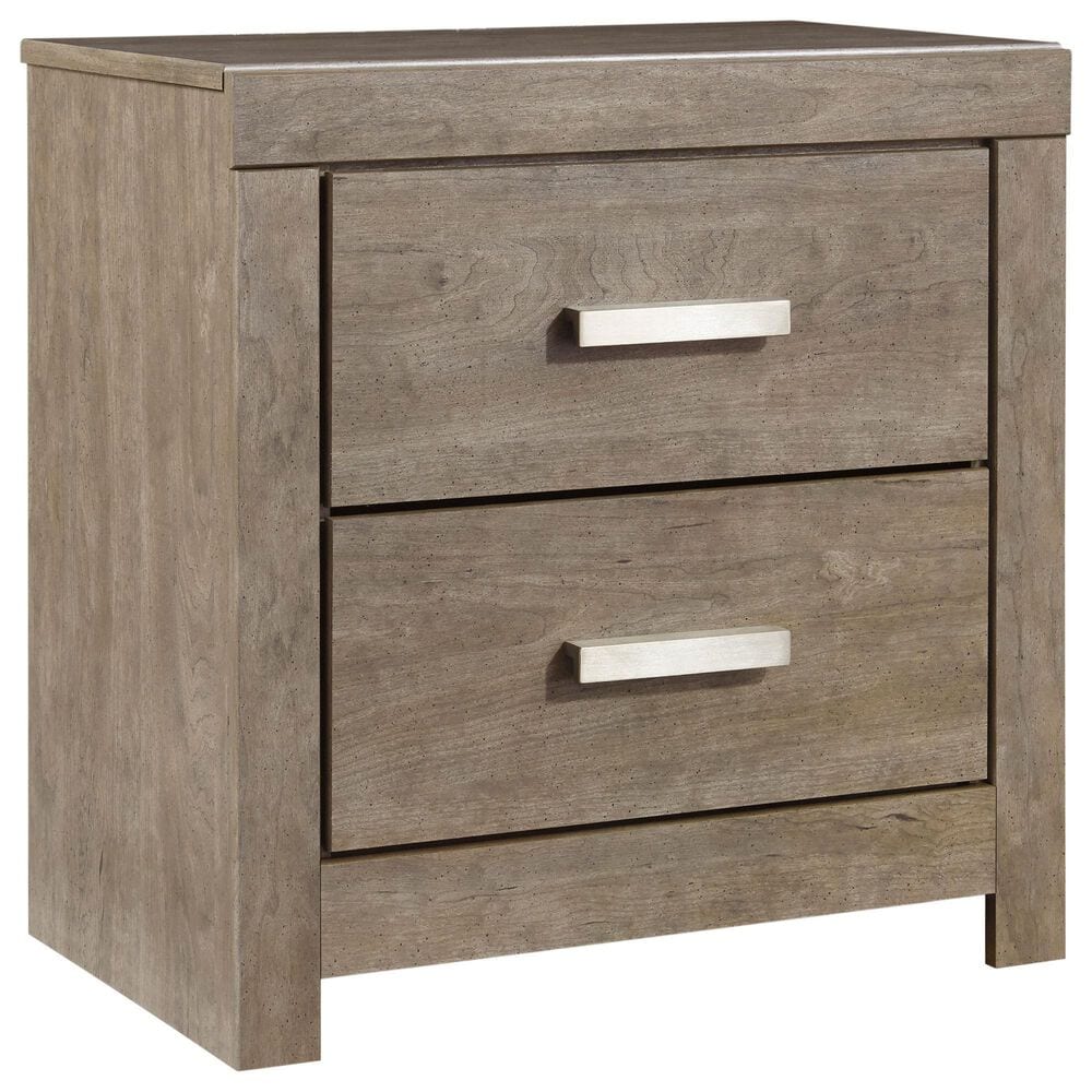 Ashley Culverbach 4 Piece King Bedroom Set in Driftwood Gray, , large