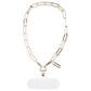 Case-Mate Chunky Chain Phone Wristlet in Gold, , large