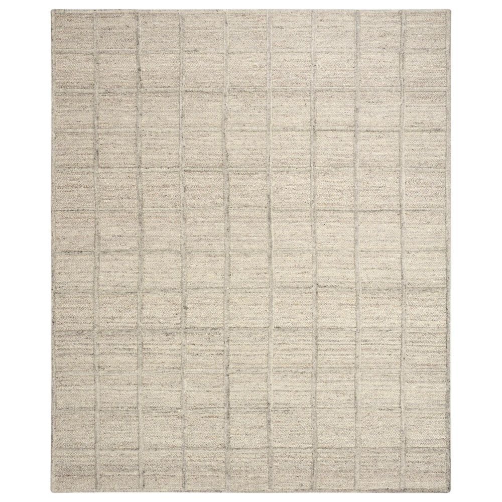 Nourison Pure Framework Silver 9"6" x 13"6" Area Rug, , large