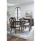 Ashley Lavinton Oval Dining Table in Cherry Brown - Table Only, , large