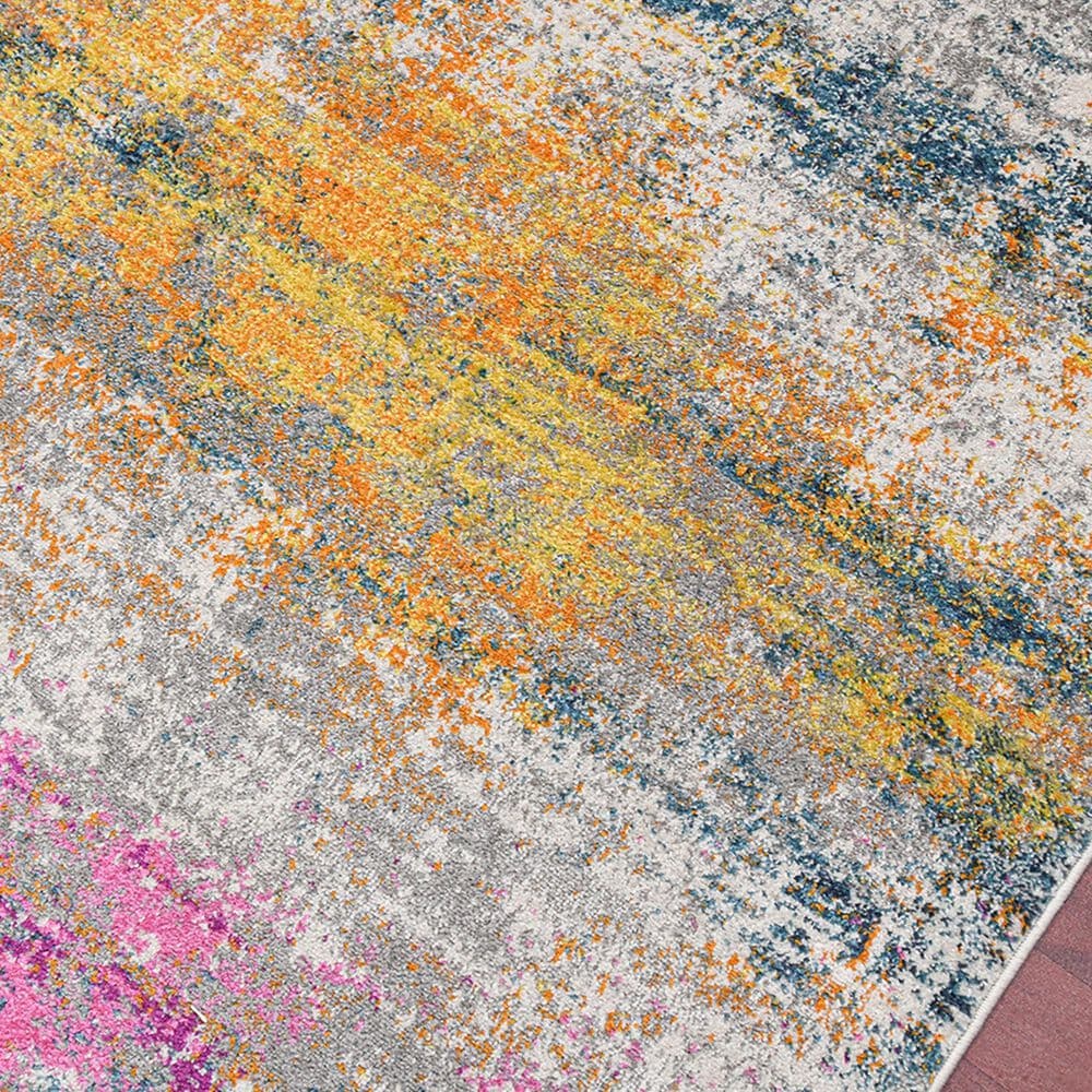 Amer Rugs Montana 2&#39;7&quot; x 8&#39; Orange and Pink Runner, , large
