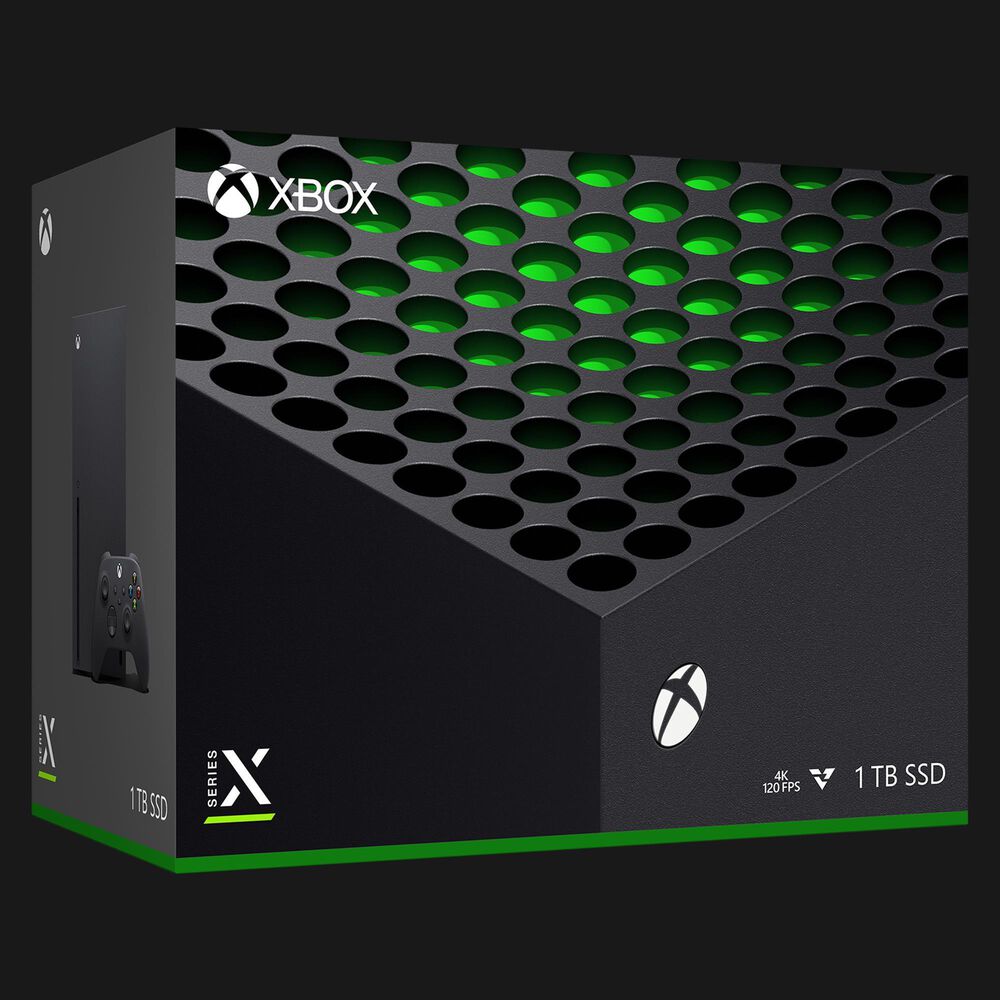 Microsoft Xbox Series X 1TB Console in Black, , large