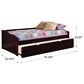 Furniture of America Sunset Daybed in Cherry, , large
