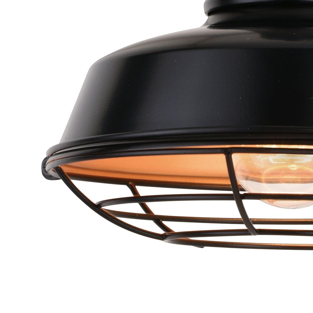 Vaxcel Dorado 10.25" 1-Light Outdoor Wall Sconce in Dark Bronze, , large