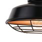 Vaxcel Dorado 10.25" 1-Light Outdoor Wall Sconce in Dark Bronze, , large