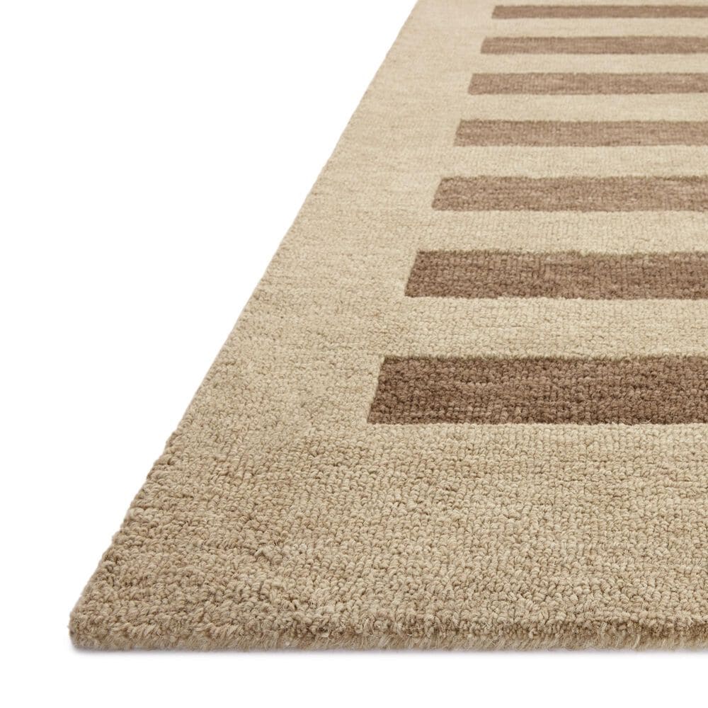 Loloi Craven Oatmeal and Bark 9'3" x 13' Area Rug, , large