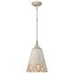 Golden Lighting Eloise Small Pendant in Antique Ivory, , large