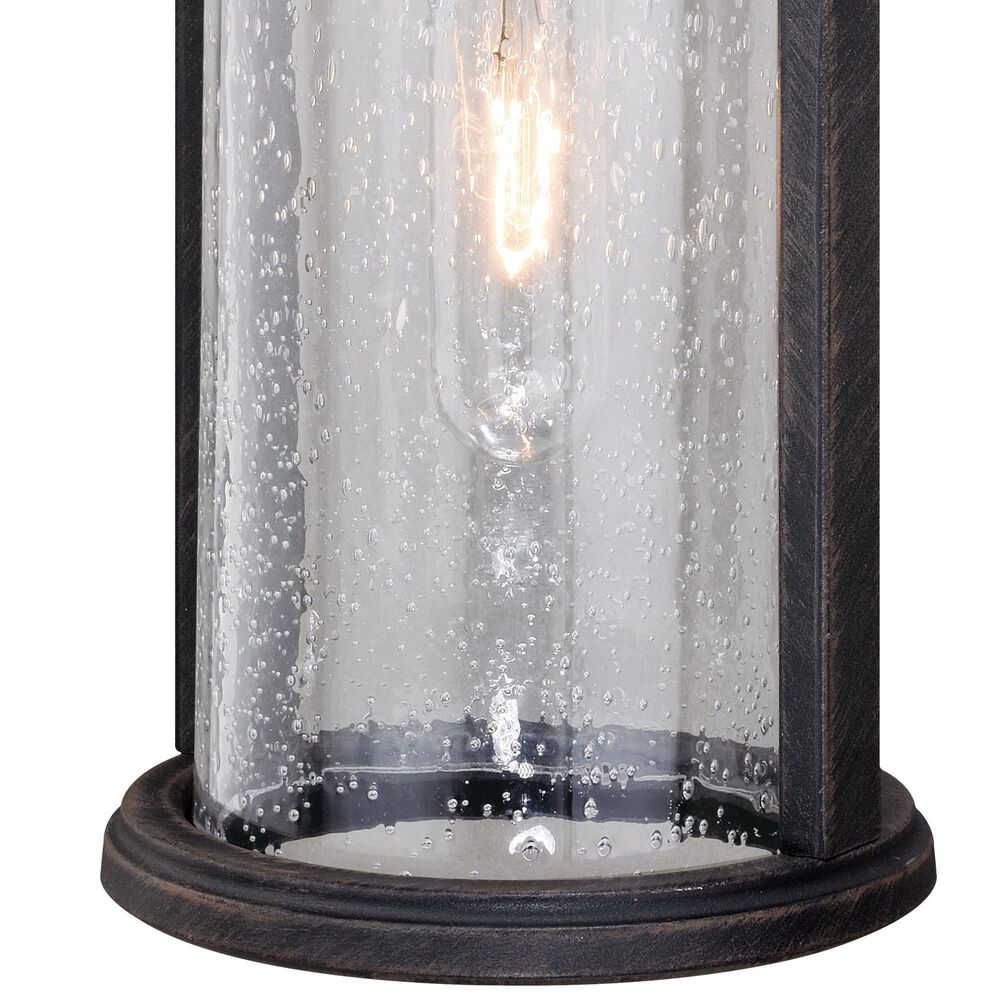 Vaxcel Cumberland 16" 1-Light Outdoor Motion Sensor Wall Sconce in Rust Iron, , large
