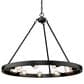 Golden Lighting Castile 9-Light Chandelier in Matte Black, , large