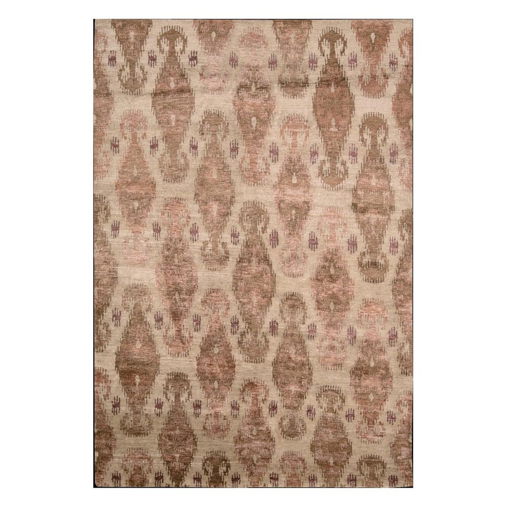 Nourison Silk Shadows SHA08 5'6" x 7'5" Sand Area Rug, , large
