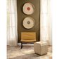 Splendor Living Norwood Hide Ottoman in Tan, , large