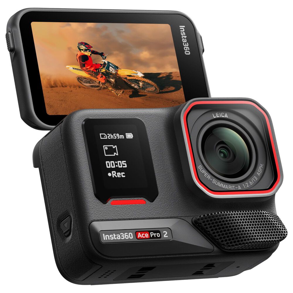 Insta360 Ace Pro 2 Standard Bundle Camera with Single Batery in Midnight Black, , large