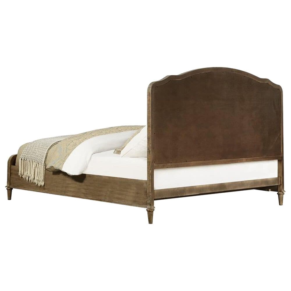 Golden Wave Furniture Interlude Queen Upholstered Bed in Sandstone Buff, , large