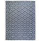 Nourison Horizon HOZ01 Denim 10" x 14" Indoor/Outdoor Area Rug, , large