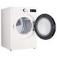 LG 7.4 Cu. Ft. Smart Front Load Gas Dryer with TurboSteam in Alphine White, , large