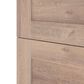 Bestar Pur Closet Organizer with 3-Drawer in Rustic Brown, , large