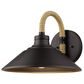 Golden Lighting Journey Wall Sconce in Natural Black, , large