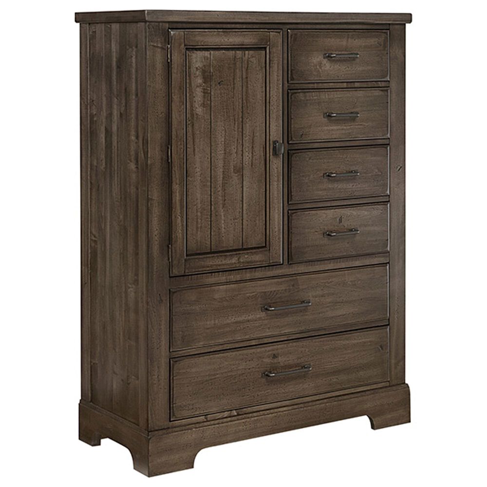 Viceray Collections Cool Rustic 5-Piece Queen Plank Bedroom Set in Mink, , large