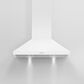Fisher & Paykel 36" Classic Wall Hood with Pyramid Chimney in White, , large