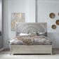 Belle Furnishings Belmar 3 Piece King Bedroom Set in Washed Taupe and Silver Champagne, , large