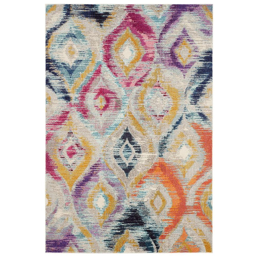 Safavieh Monaco MNC242F-4 4&#39; x 5&#39;7&quot; Multi Area Rug, , large