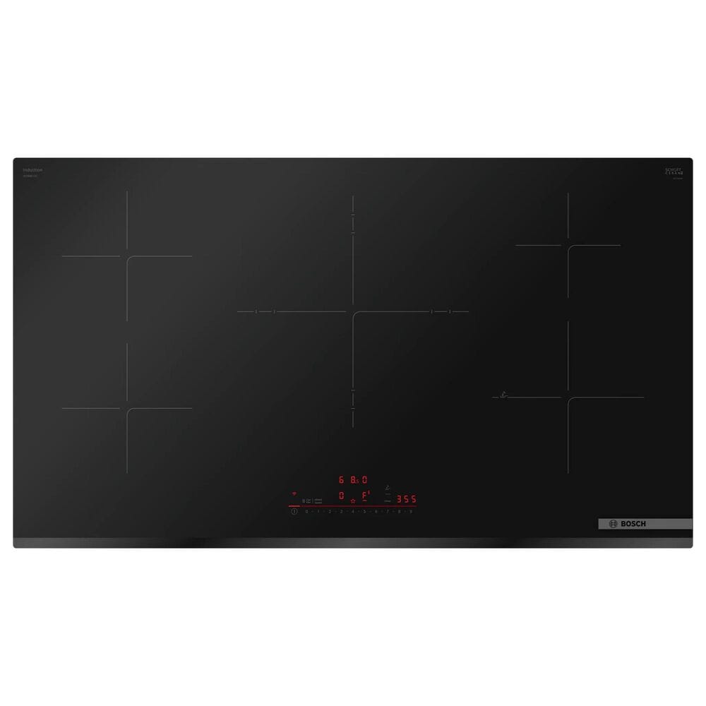 Bosch 800 Series 36" Induction Cooktop in Black, , large