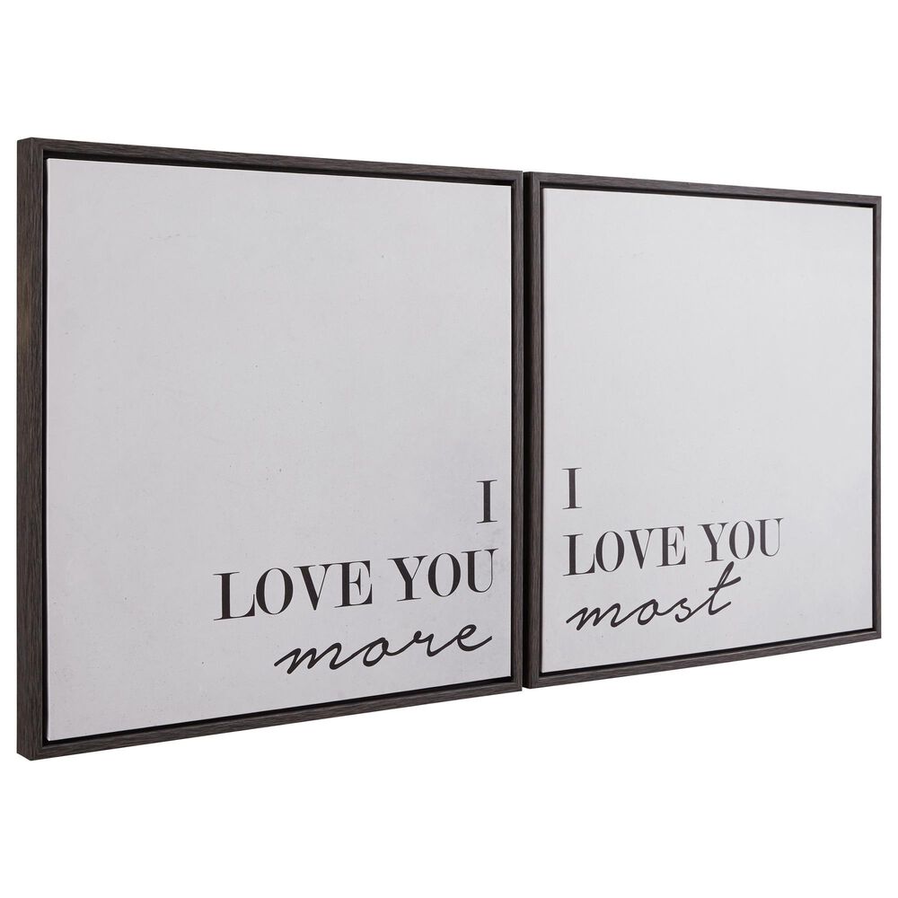 Ashley Adline 24&quot; x 24&quot; 3-Piece Wall Art Set in Black and White, , large