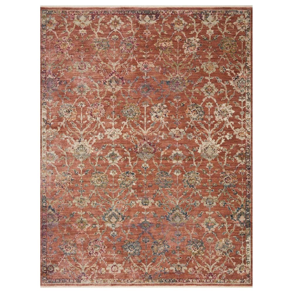 Loloi Giada GIA-05 2"7" x 4" Terracotta Area Rug, , large