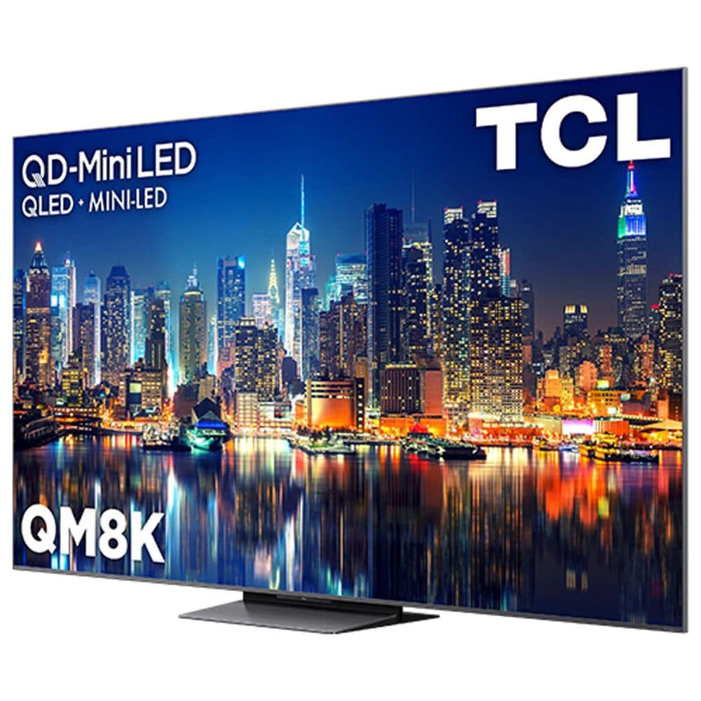 TCL 65&quot; Class QM8K Series 4K UHD HDR QD-Mini LED - Smart Google TV with Q Class 5.1.2 Channel Soundbar System in Black, , large