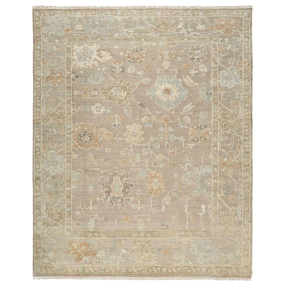 Nourison Whispers 10" x 14" Taupe Area Rug, , large