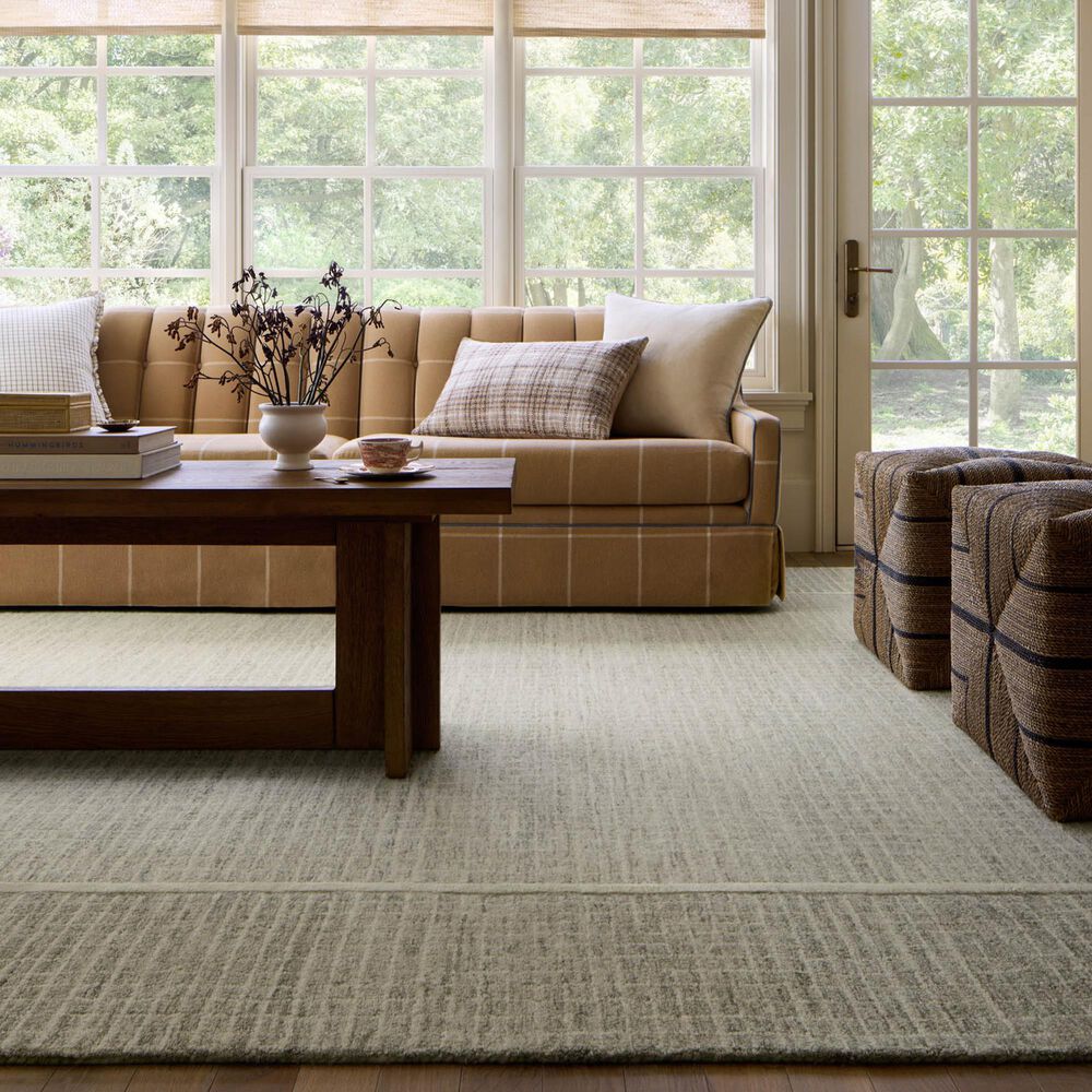 Chris Loves Julia x Loloi Briggs 7&#39;9&quot; x 9&#39;9&quot; Sage and Ivory Area Rug, , large