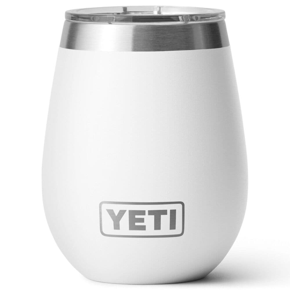 YETI Rambler 10 Oz Wine Tumbler with MagSlider Lid in White, , large
