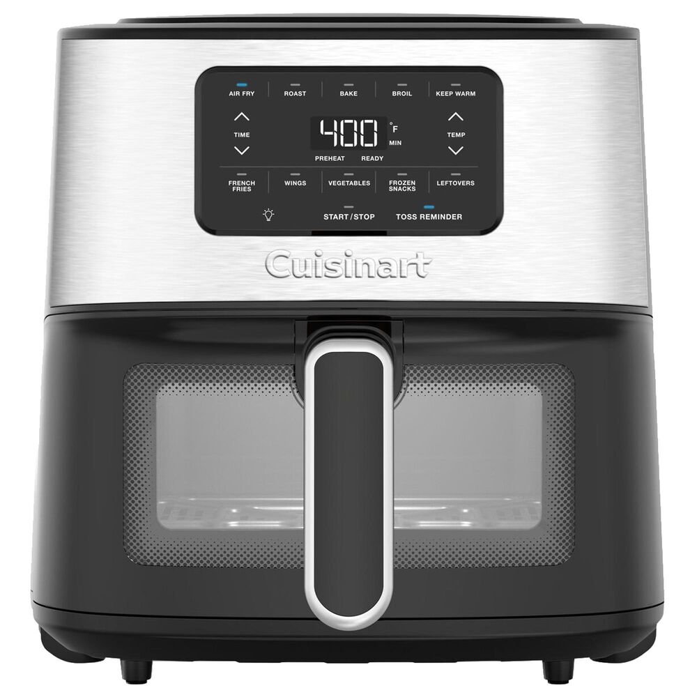 Cuisinart 6-Quart Basket Air Fryer in Black Stainless, , large