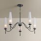 Troy Lighting Legacy 5-Light Chandelier in Forged Iron, , large