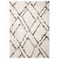 Angela Rose Amira 9"2" x 12"6" Ivory and Bark Area Rug, , large