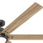 Hunter Gravity 72" Ceiling Fan with LED Light in Noble Bronze, , large