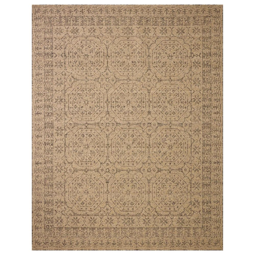 Loloi Novi Tan and Onyx 4" x 6" Area Rug, , large