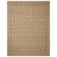 Loloi Novi Tan and Onyx 4" x 6" Area Rug, , large