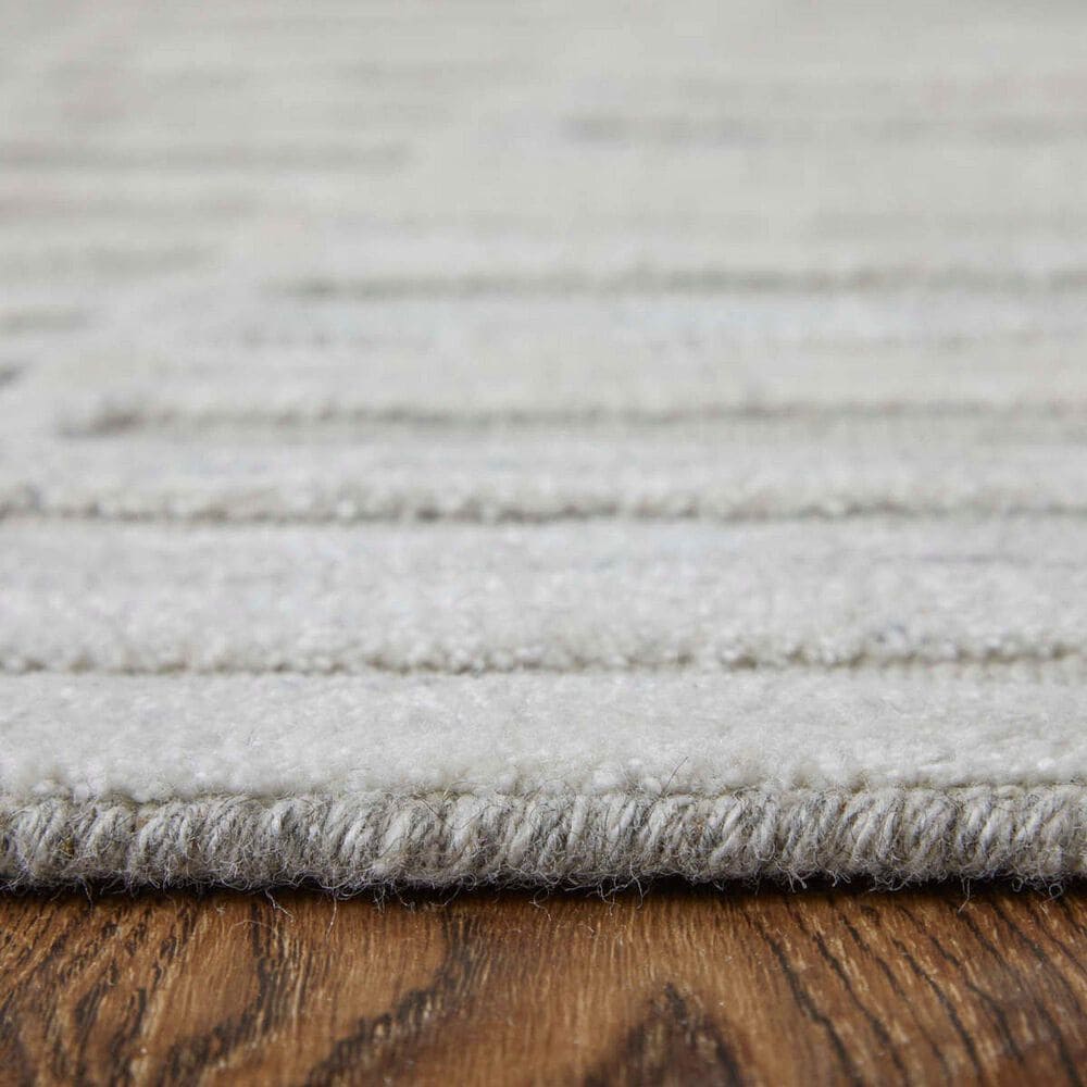 Feizy Elias 3&#39;6&quot; x 5&#39;6&quot; Ivory and Gray Area Rug, , large