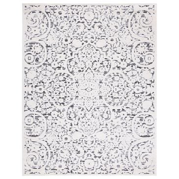 Safavieh Cabana CBN656A 8" x 10" Ivory and Grey Indoor/Outdoor Area Performance Rug, , large