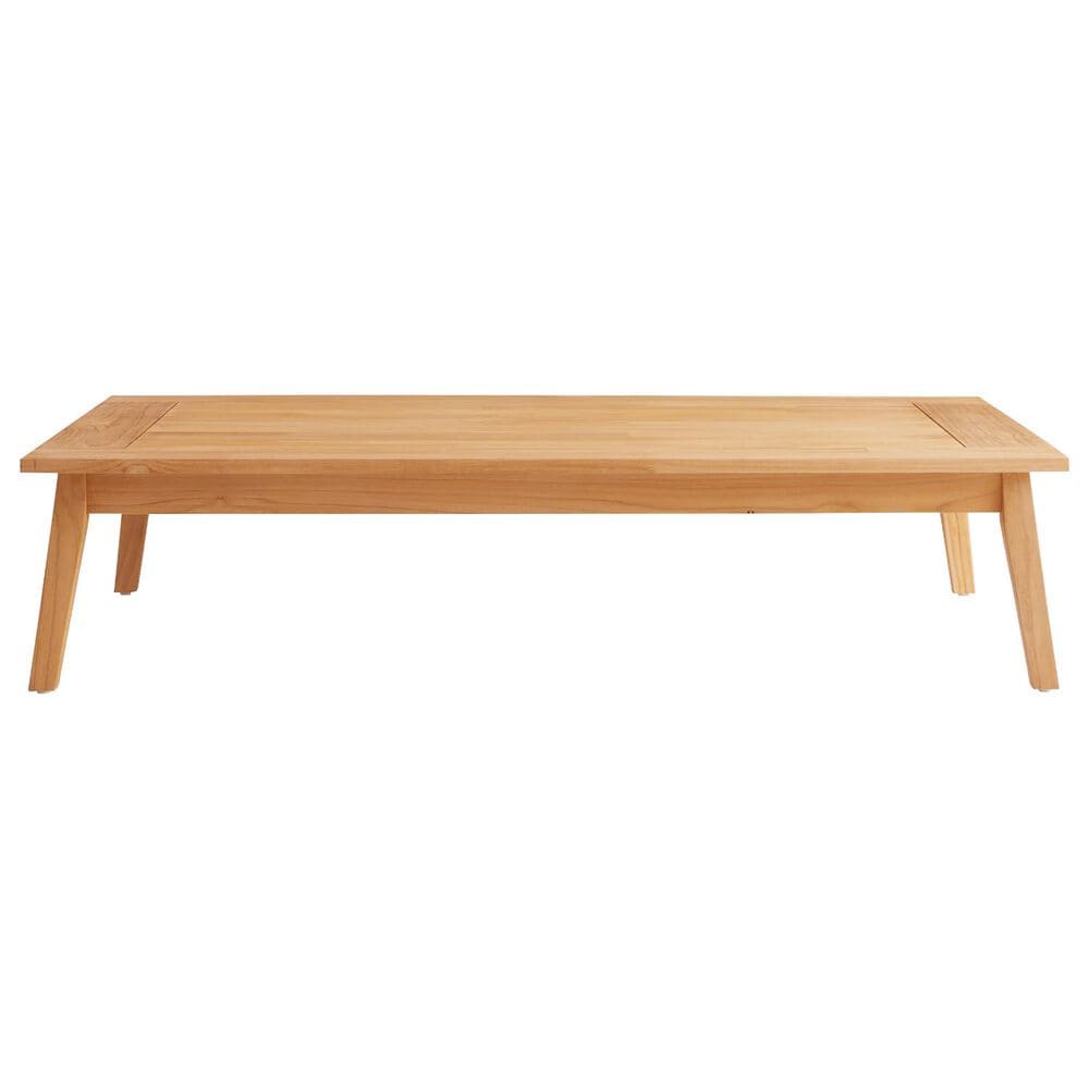 Linon Home Decor Fontana Patio Coffee Table in Natural, , large