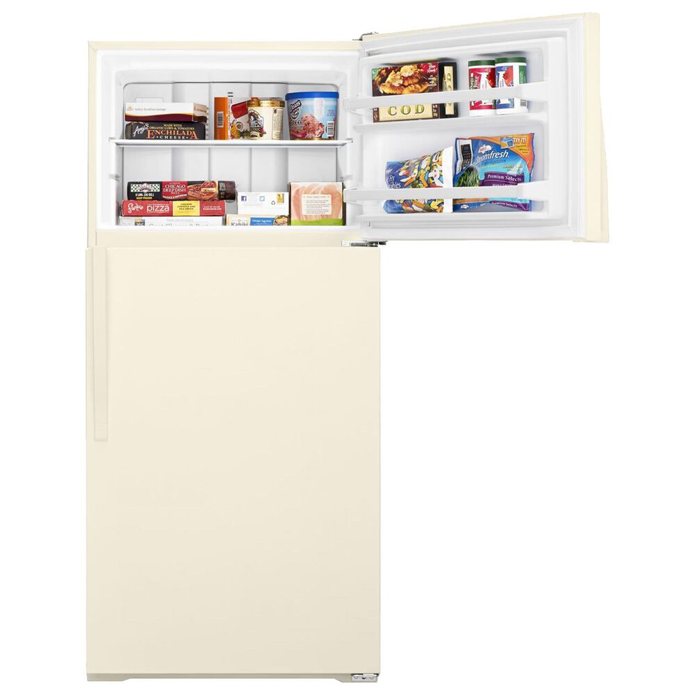 Whirlpool 14 Cu. Ft. Top Freezer Refrigerator in Biscuit, , large