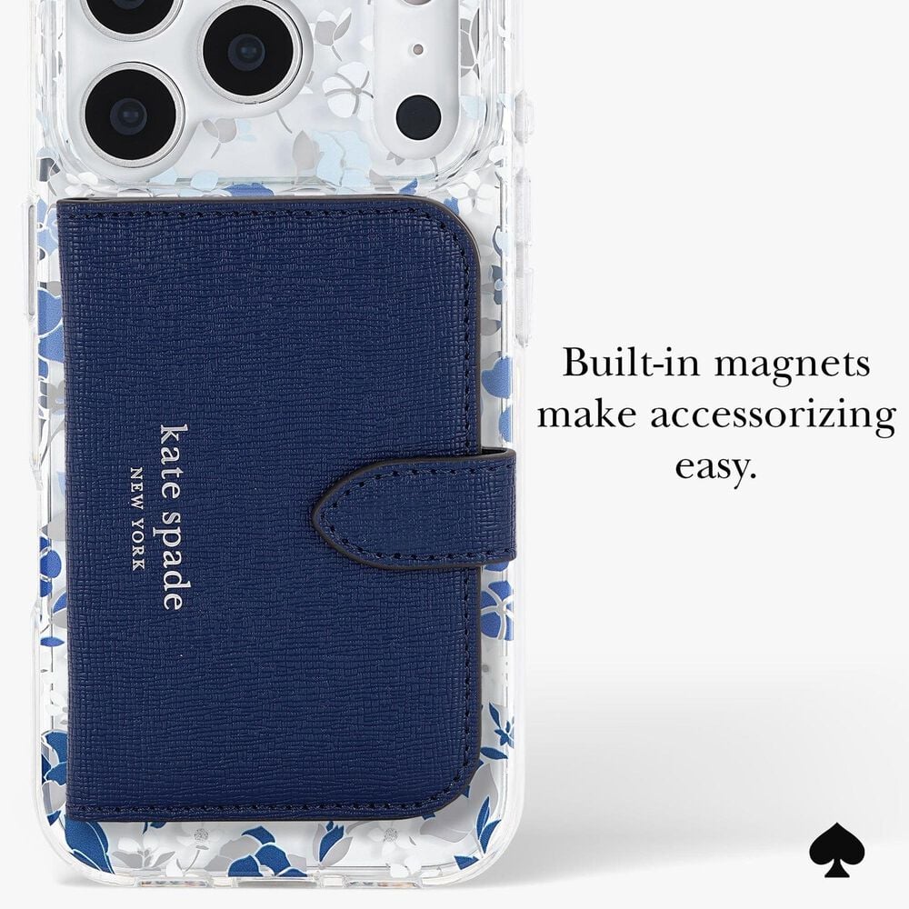 Kate Spade Protective MagSafe Case for Apple iPhone 17 Pro in Flowerbed Blue, , large
