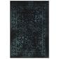 Safavieh Adirondack ADR109K 5"1" x 7"6" Black and Teal Area Rug, , large